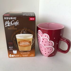 Gates Ware Coffee Mug and Box of 6 McCafe K Cups